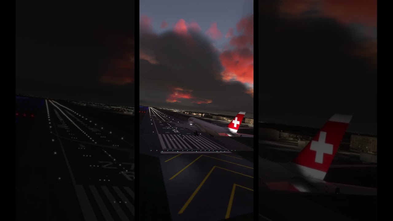 Rate my landing 1-10.   Swiss air airbus a330 Neo landing 🛬 at Heathrow airport London 
