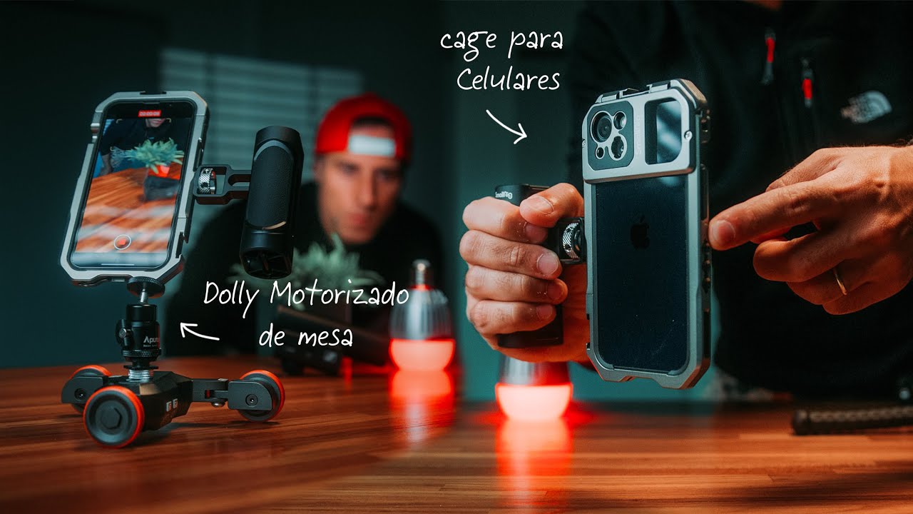 Melhore seus vídeos com Movimento e Estabilidade - Dolly de Mesa Telesin e Cage Smallrig