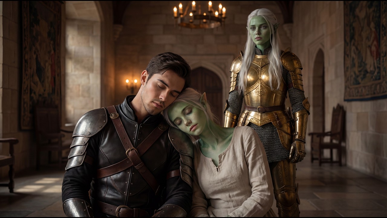 The Daughter of the Fierce Alien Queen Vanished—Later She Was Found Curled Up with the Human Guard