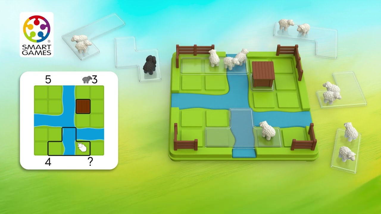 SmartGames Owieczki IUVI Games - jak grać?