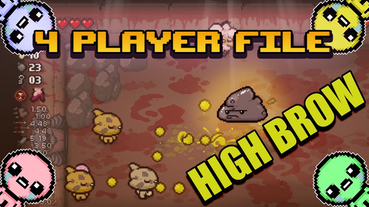 [BD1P VS MERM] THE BINDING OF ISAAC REPENTANCE 4 PLAYER CO-OP (11)
