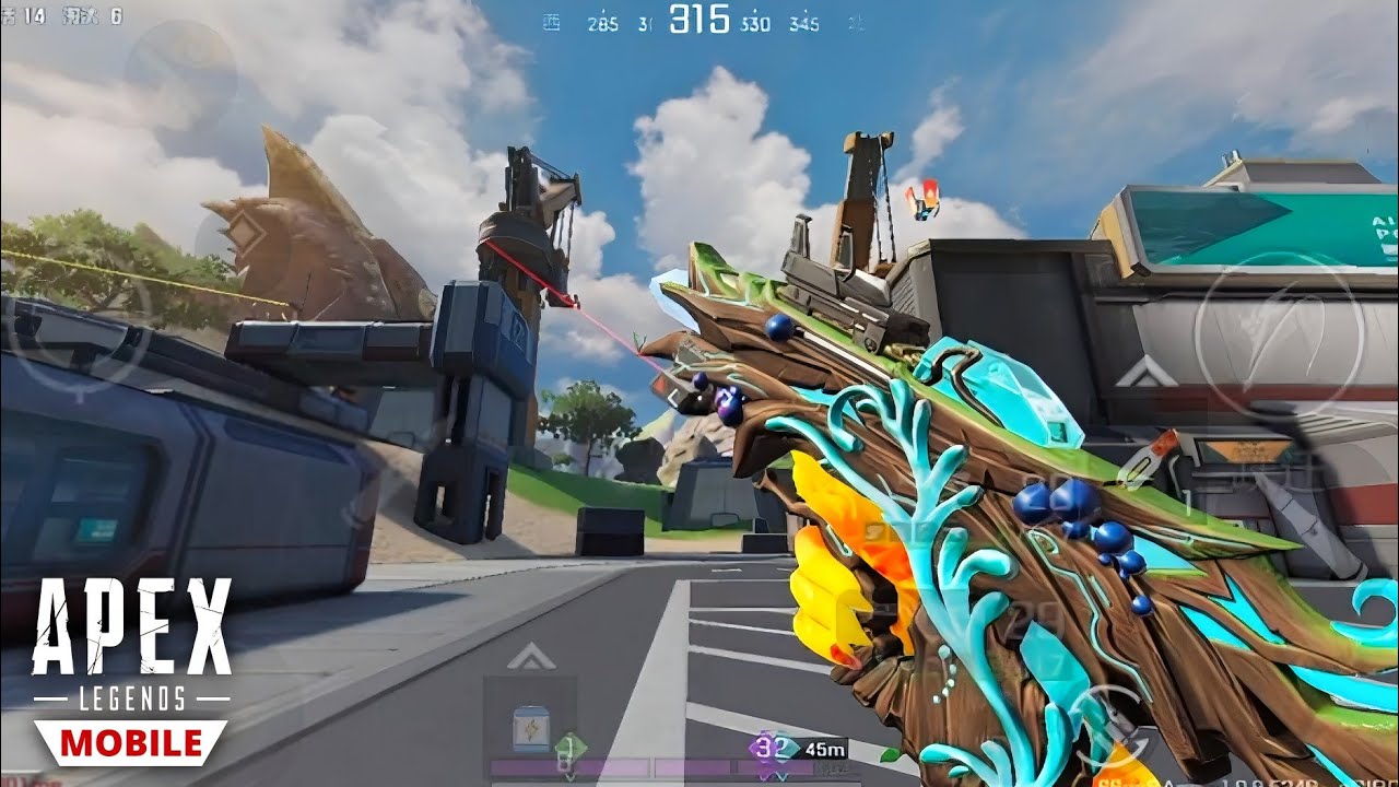 LOBA. HARD FPP GAMEPLAY. APEX LEGENDS MOBILE 2.0 