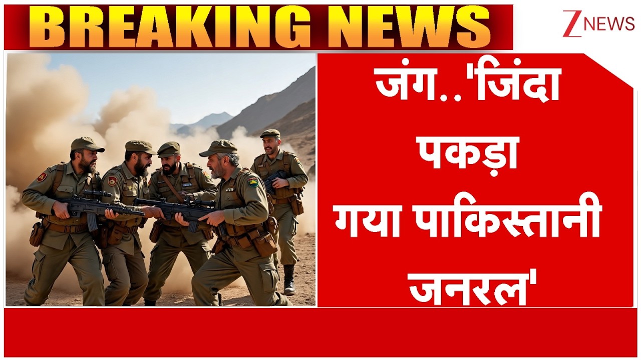 Afghan Army Caught Pakistani General Live : जंग..'जिंदा पकड़ा गया पाकिस्तानी जनरल'