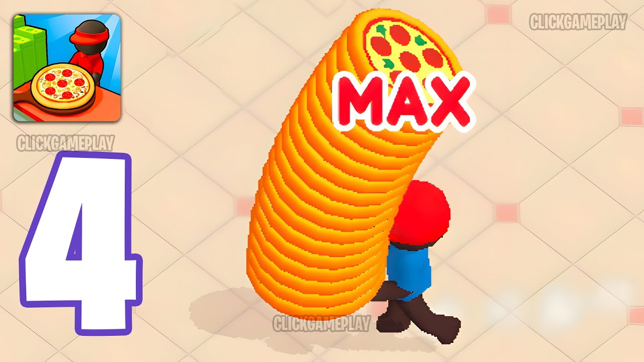 Pizza Ready! Gameplay Walkthrough Part 4 - Tutorial Make A Pizza (Android,iOS)