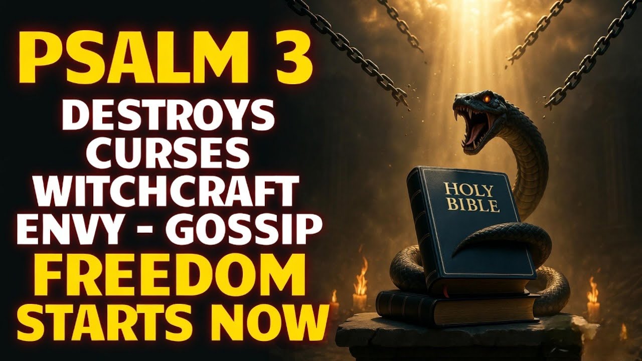 PSALM 3 – A Powerful Prayer That Breaks Witchcraft, Curses and Every Hidden Attack