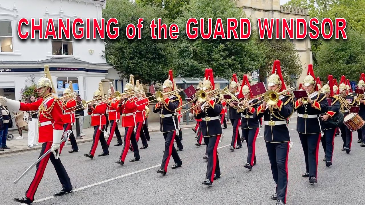 WINDSOR CASTLE GUARD Band of the Household Cavalry with Number 12 Company Irish Guards NEW