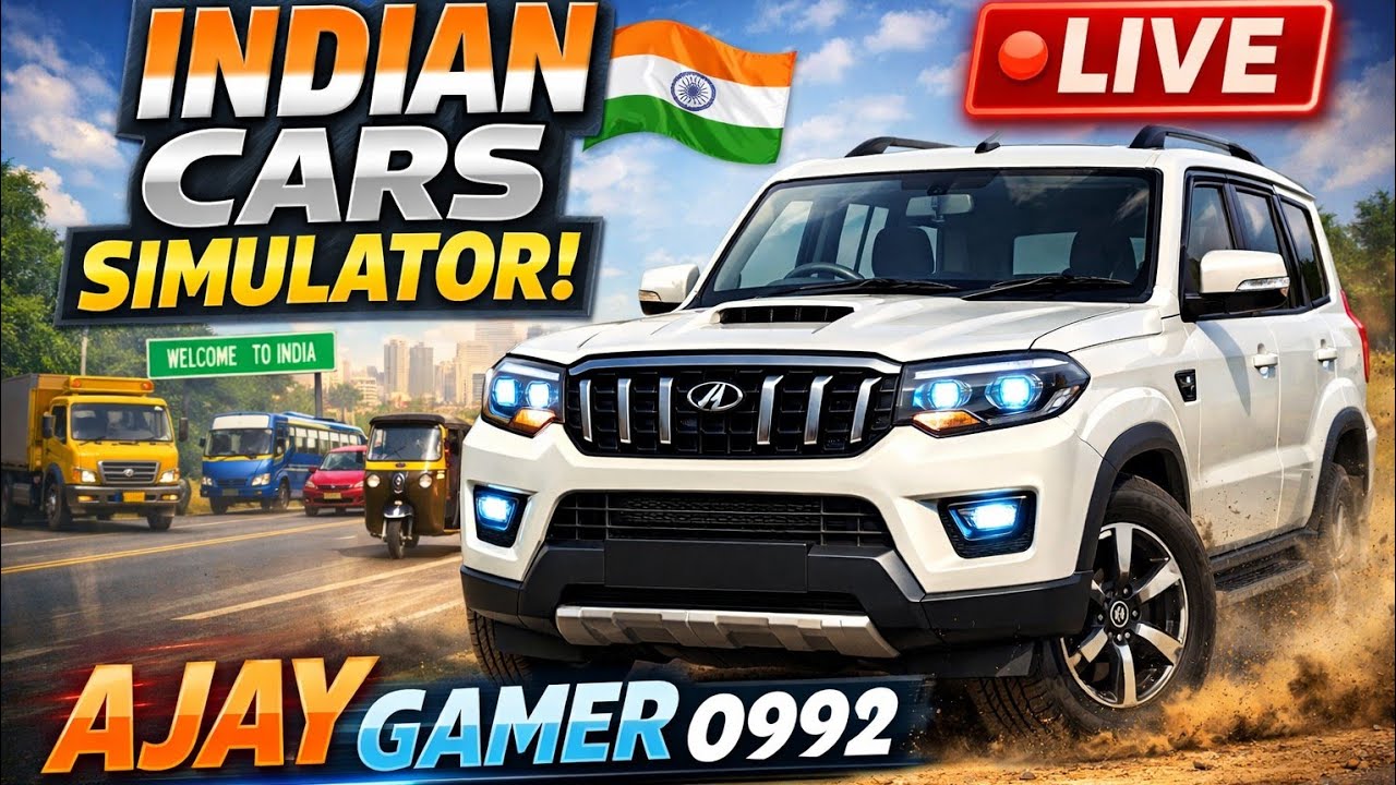 AP_Gaming is live indian car simulator ,, game ke full enjoy 😅🥰