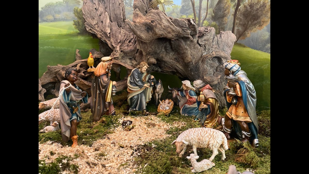 Wallfahrtskapelle Maria Himmelfahrt in Birkenstein mit Krippe