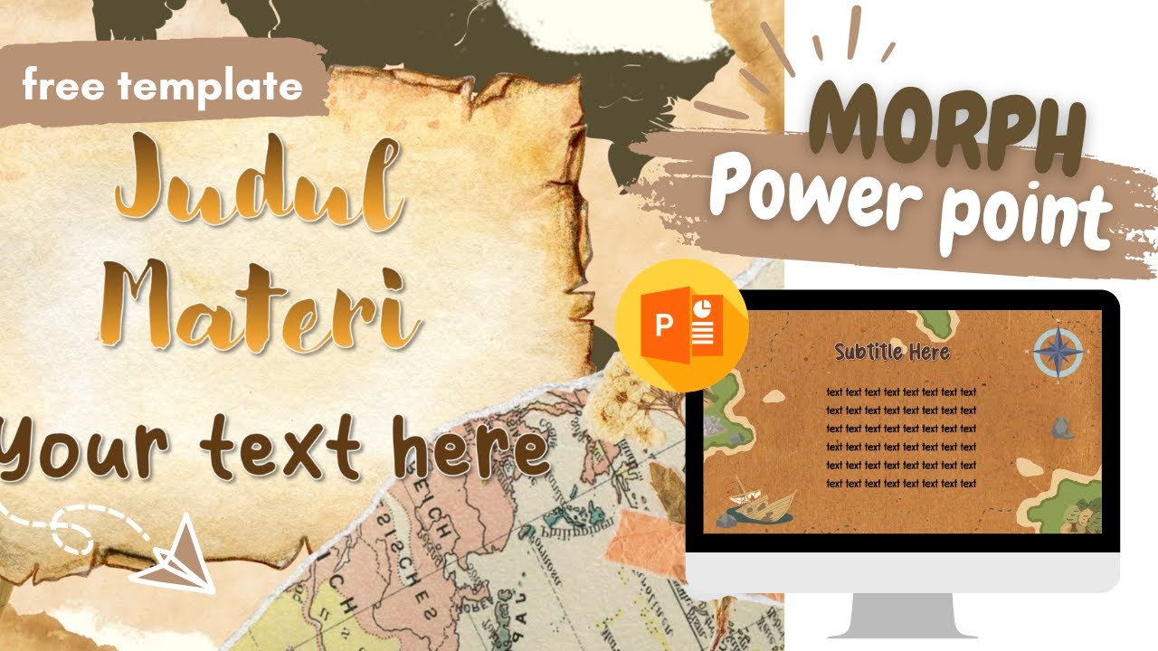 Vintage Moprh Powerpoint ✨ | FREE TEMPLATE