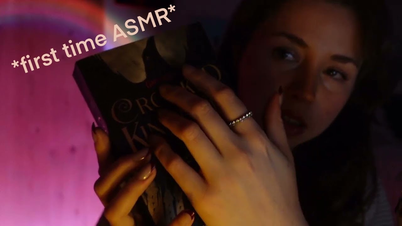 first time doing ASMR • soft tapping & scratching for sleep