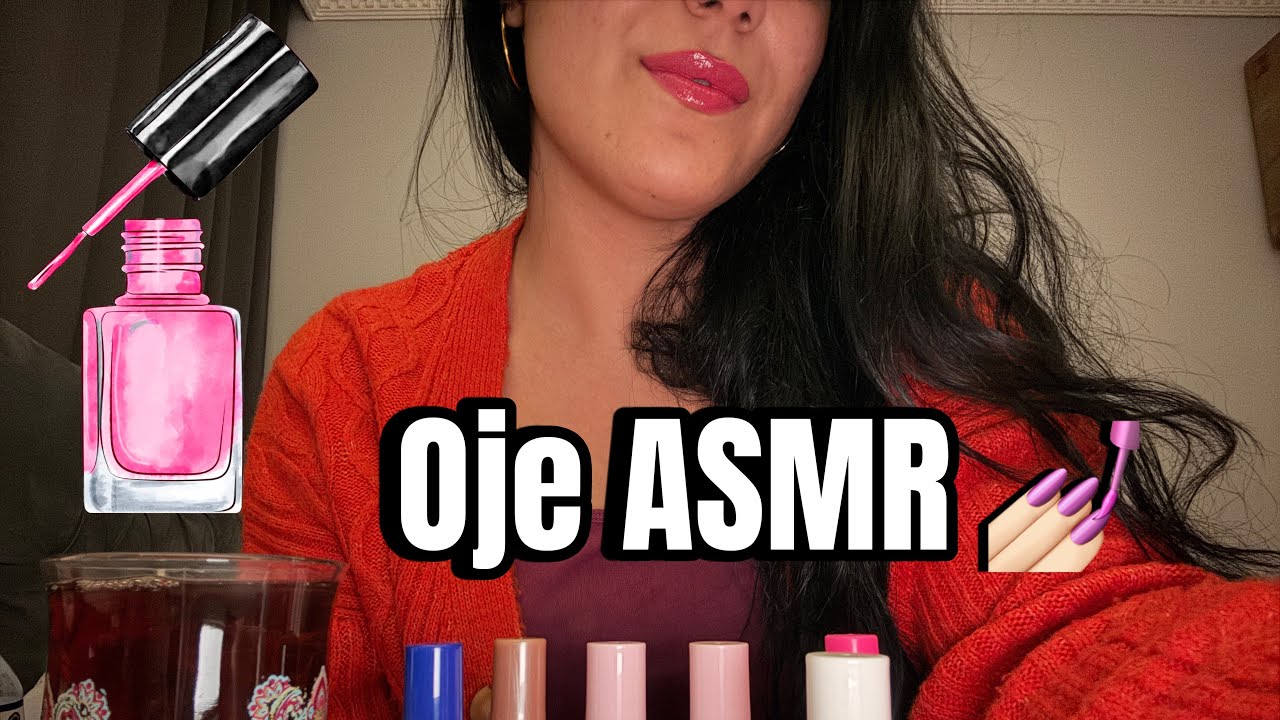 Birlikte Oje Sürelim mi? ASMR 💅 #mouthsounds #tongueclicking #ağızsesleri #nailpolish #asmr 