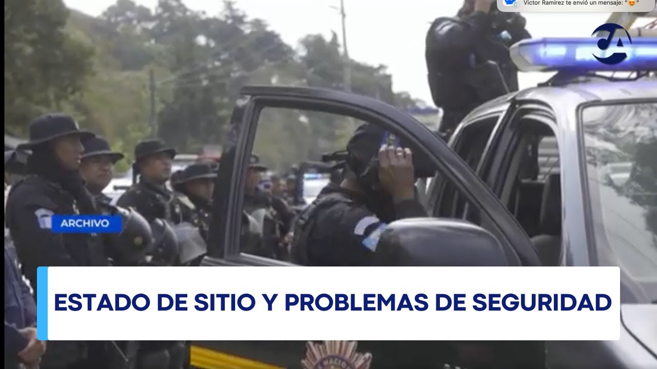 Crisis de seguridad en Guatemala