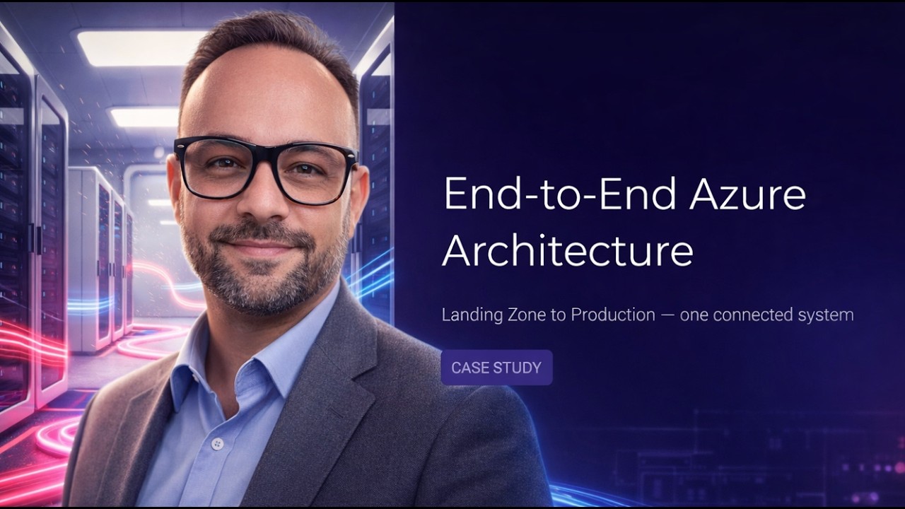 End to End Azure Architecture Case Study: Landing Zon to Production (20 of 20)
