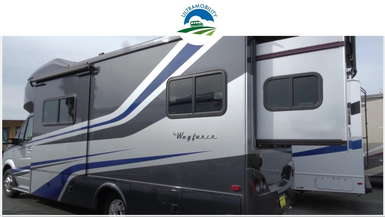 Полный обзор | Tiffin Wayfarer 25QW 2019 года | Выдвижные задние сиденья, класс C