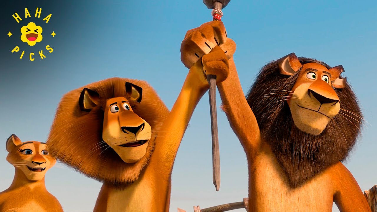 The Crew Decides to Stay on the Reserve | Madagascar: Escape 2 Africa