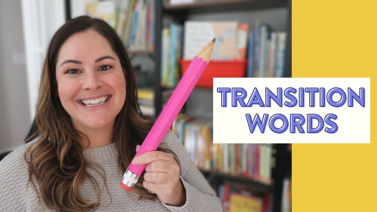 Adding Transition Words to Our Writing in Kindergarten, 1st, & 2nd Grade // How to Add Transitions