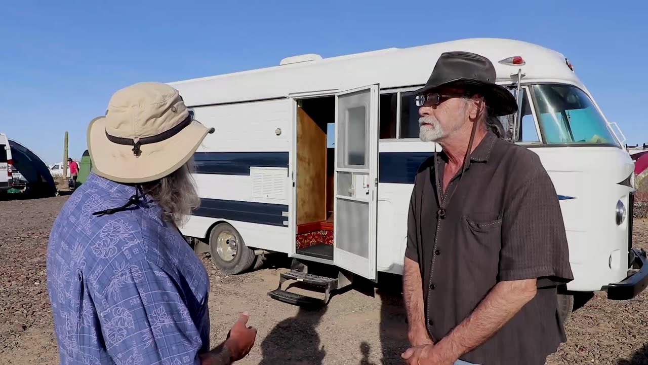 Greg Traveling in a 1969 Chinook Class A, RV