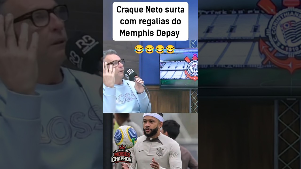 NETO FICA PISTOLA COM AS REGALIAS DO CONTRATO DO DEPAY #futbol #corinthians