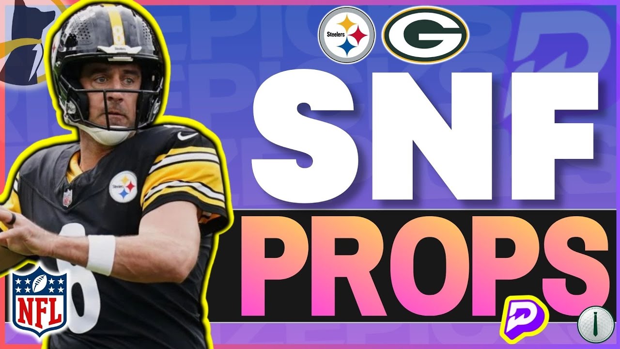 SUNDAY Night Football PrizePicks Ставки на игроков Лучшие ставки + АУНДЕРДОГ ПЭКЕРС против СТИЛЕРС