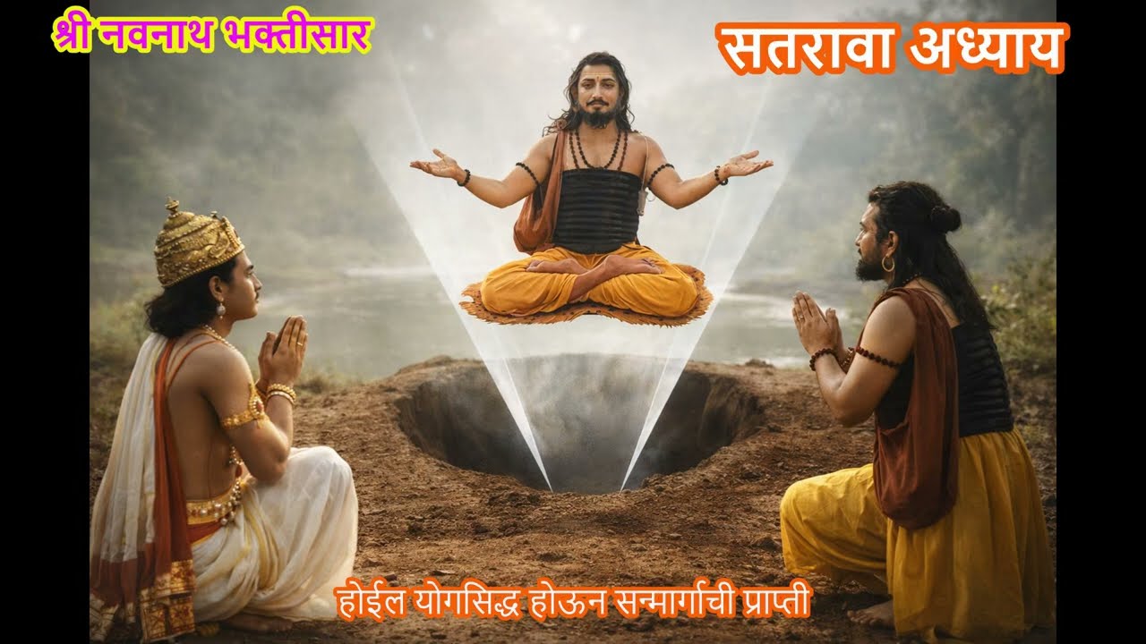 श्री नवनाथ भक्तिसार अध्याय १७ |योगसिद्ध होऊन सन्मार्गाची प्राप्ती 🪔|Shri Navnath Bhaktisar Adhyay 17
