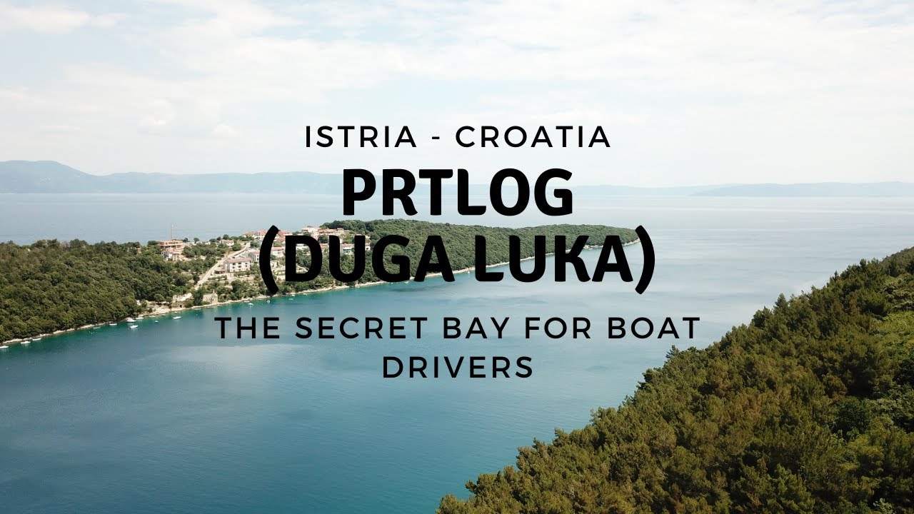 The Wonderful Bay of Prtlog (Duga Luka) Istria Croatia