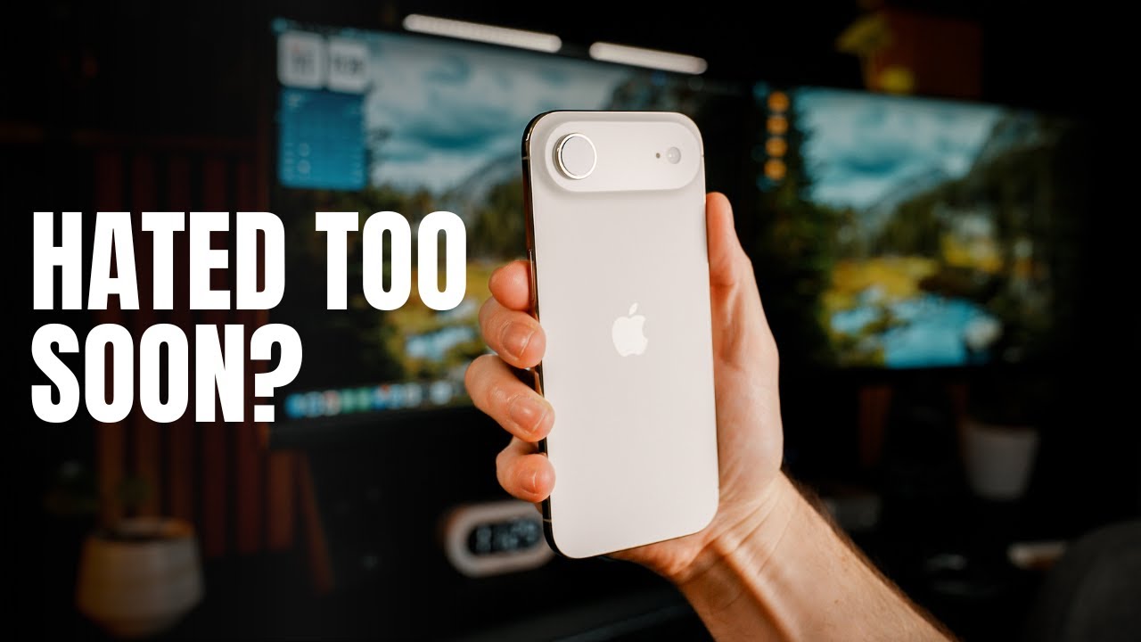 iPhone Air подвергся критике слишком рано.