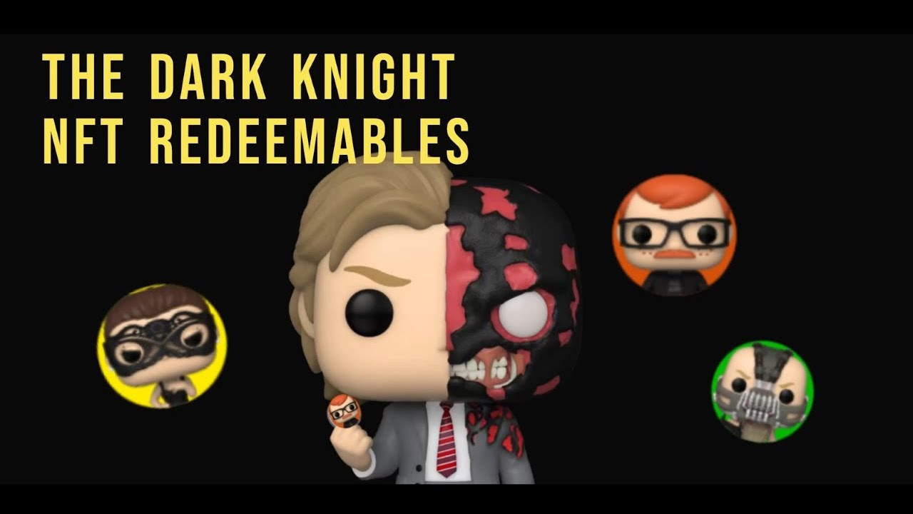 Unboxing our Dark Knight Funko NFT Redeemables