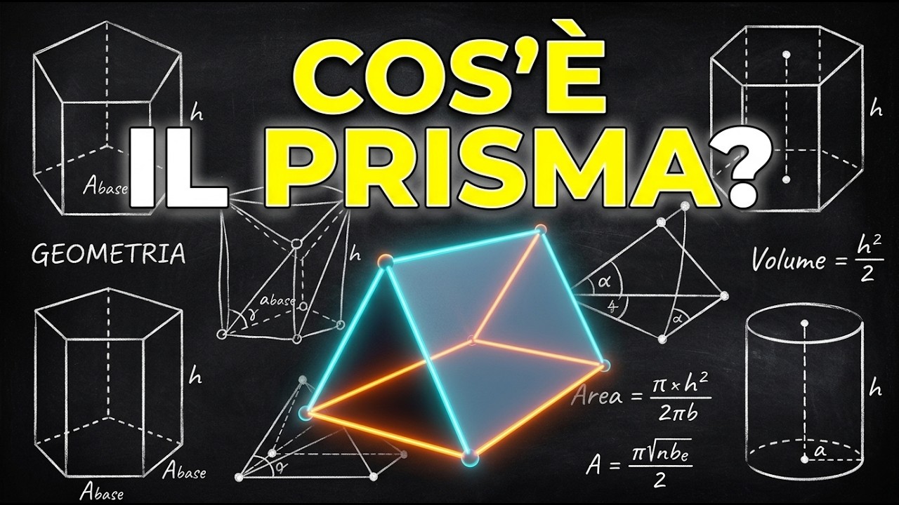 Geometria: cosa è il prisma 📐