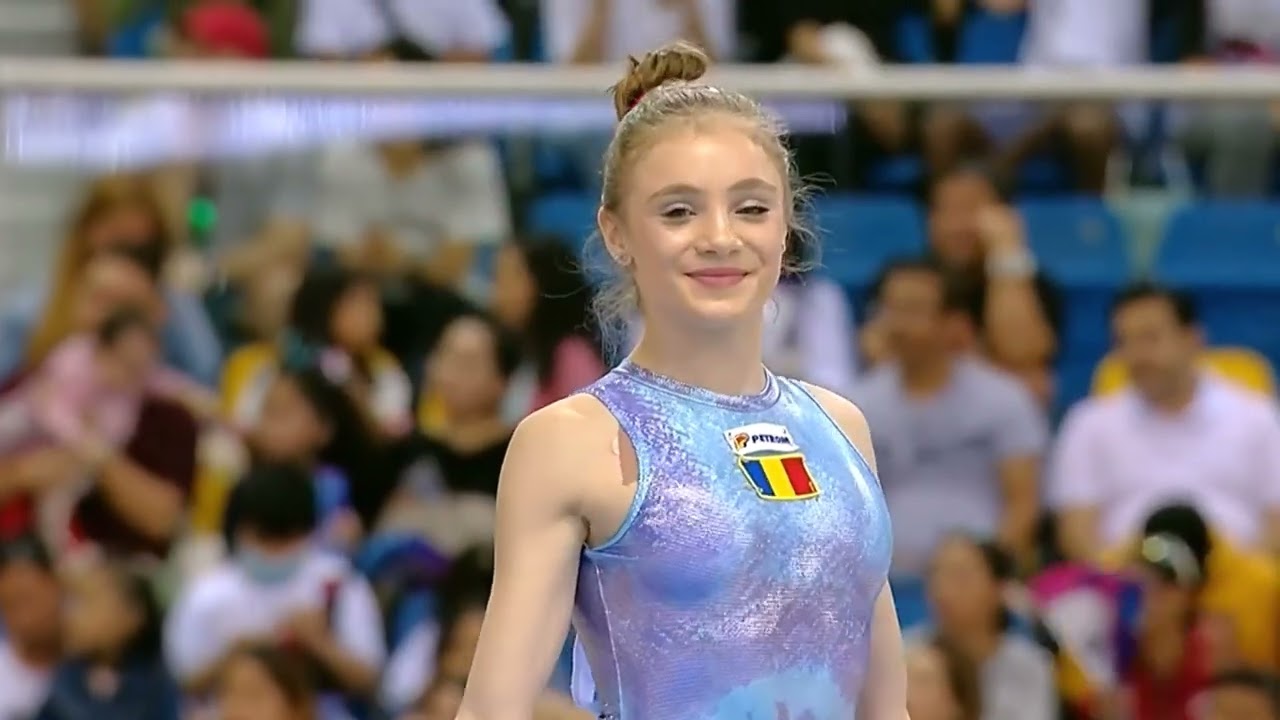 Sabrina Voinea (ROU) Beam D-Score 2023 Doha World Cup EF (2022-24 Code)