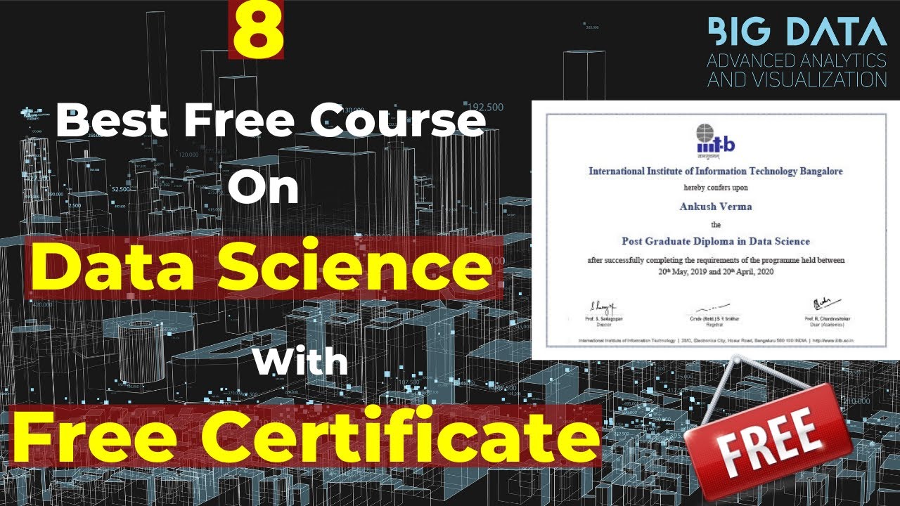 8 Best Free Course On DATA Science With FREE Certificate | Upgrad