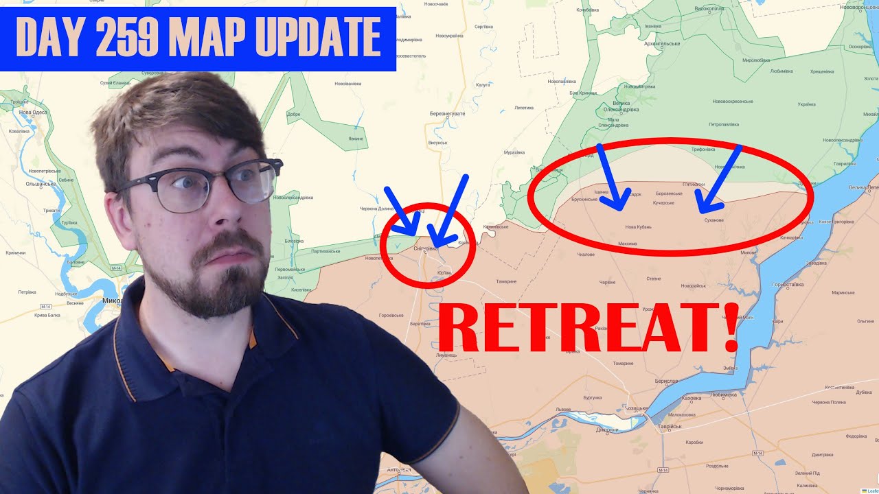 Ukraine Attacks Intensify in Kherson - Ukraine War Map Update 09/Nov/2022
