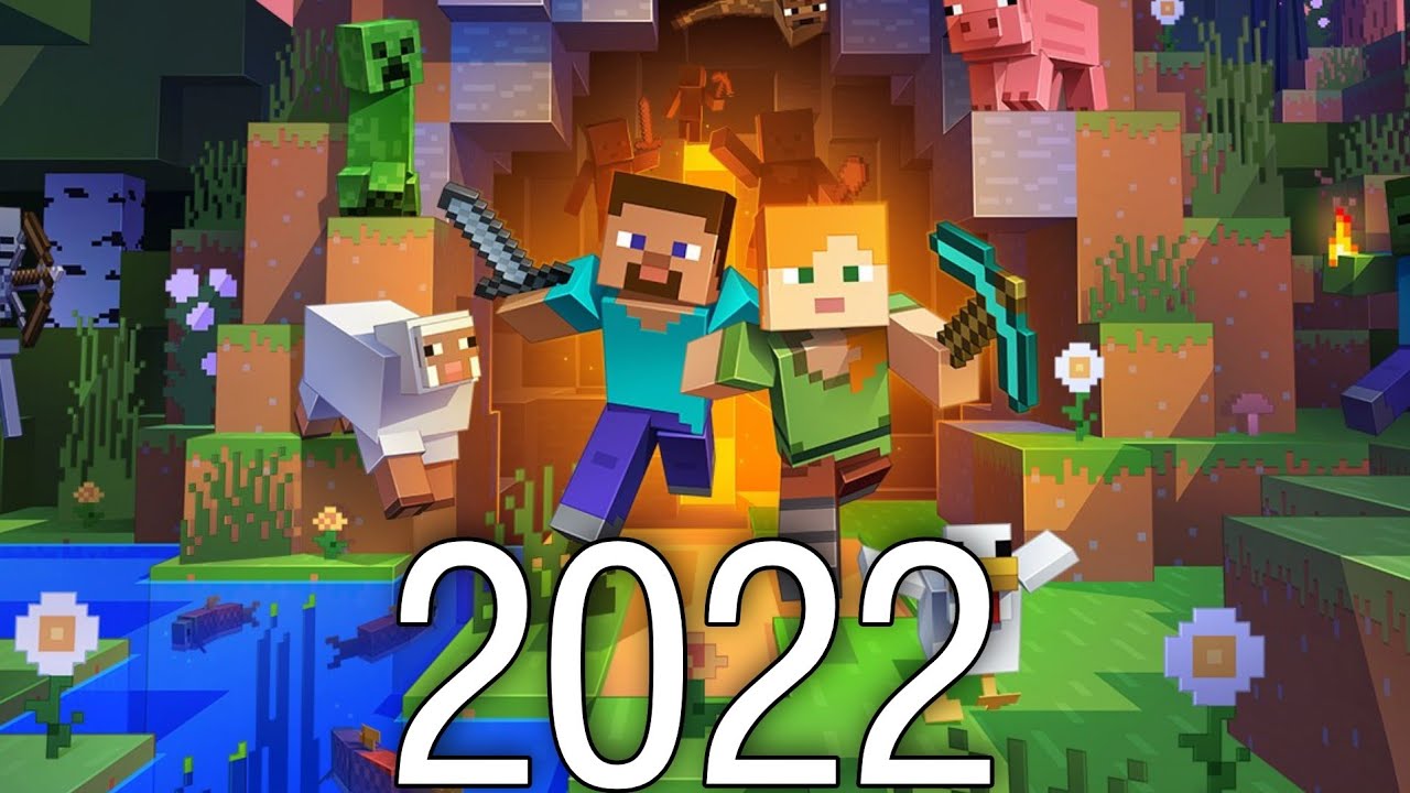 Evolution of Minecraft 2009-2022