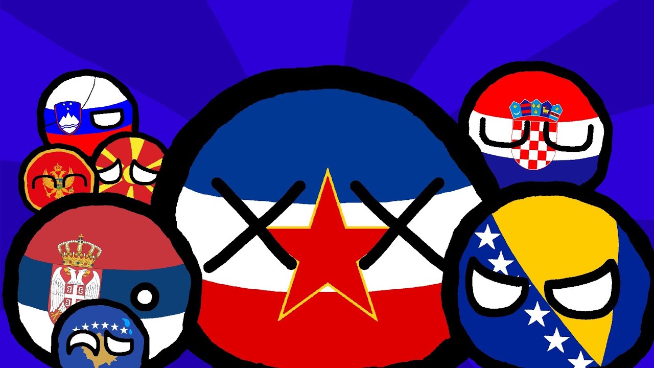 The Breakup of Yugoslavia in 90 Seconds (Every Month)