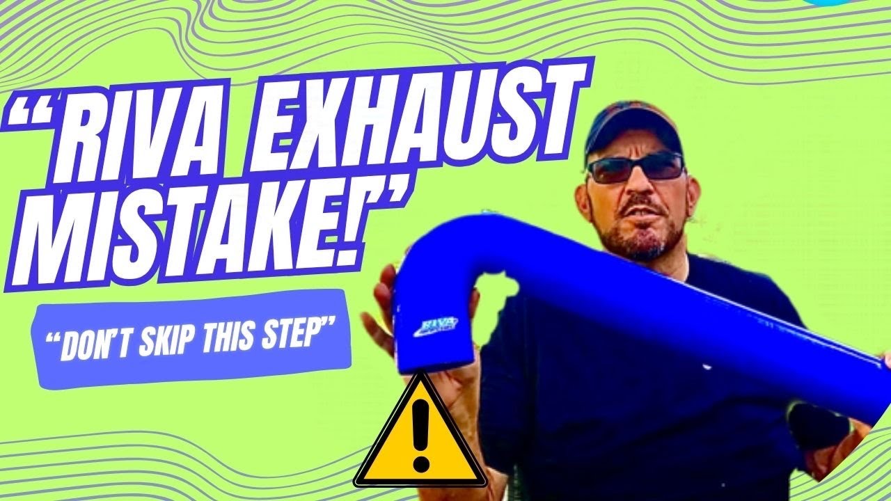Yamaha SuperJet Riva Free Flow Exhaust Install (Full Guide + Common Mistake Fixed!)