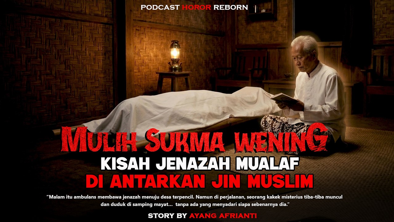 MERINDING‼️ PERJALANAN GAIB SUPIR AMBULANS BERSAMA SOSOK JIN MUSLIM PENGANTAR JENAZAH