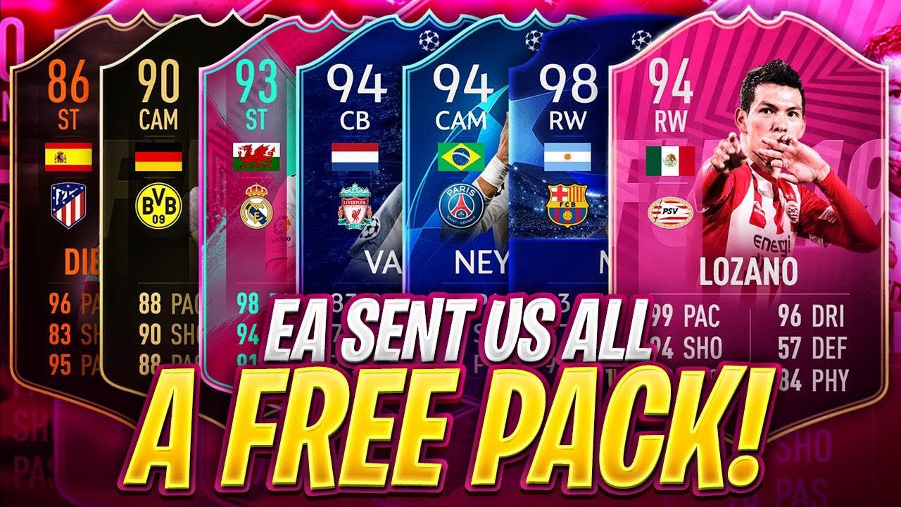 EA SENT US ALL A FREE PACK!