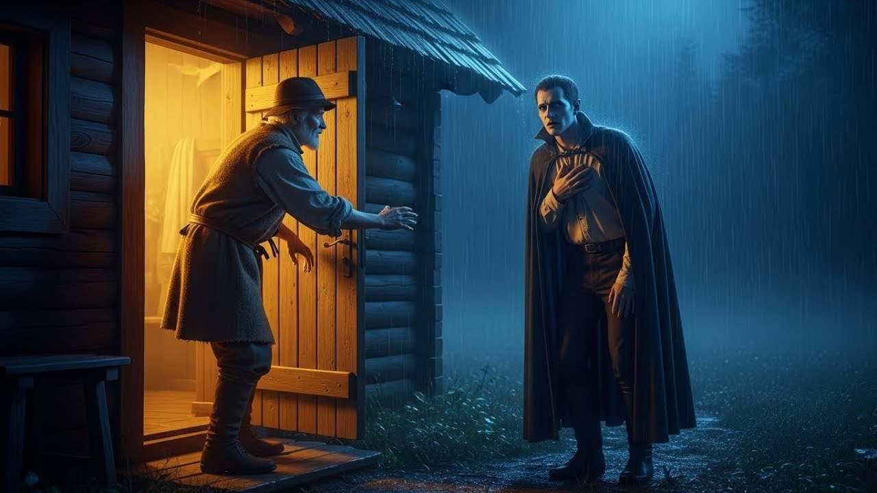 Un bărbat sărac a adăpostit vampirul rănit de vânător — dimineața a primit vizita Regelui Vampir