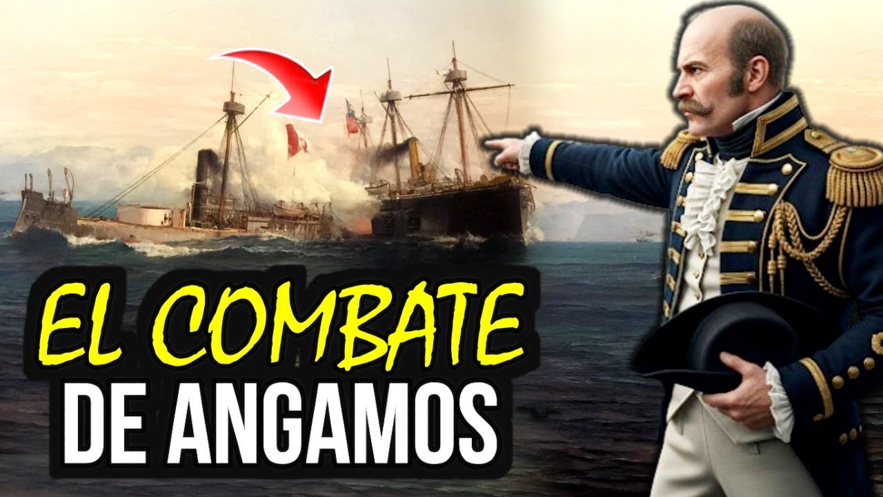🇨🇱🇵🇪 El Combate Naval de ANGAMOS 1879 - El fin de Miguel Grau - Guerra del Pacifico 1879-1884.