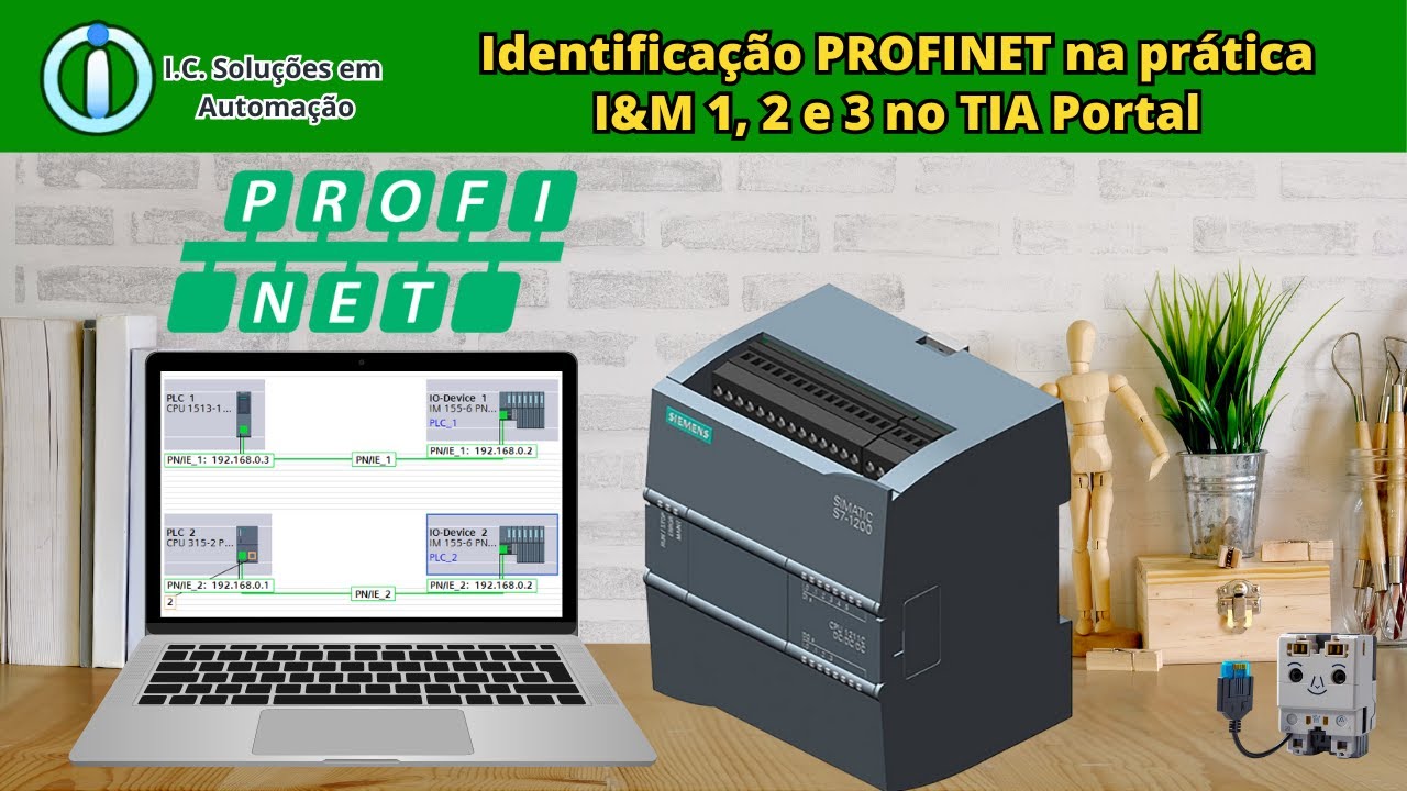 Identificação PROFINET na prática - I&M 1, 2 e 3 no TIA Portal