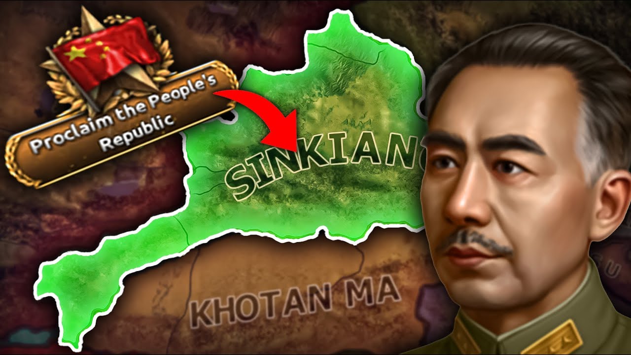 Новый Синьцзян в HOI4 УДИВИТЕЛЬНО ВЕСЕЛЫЙ