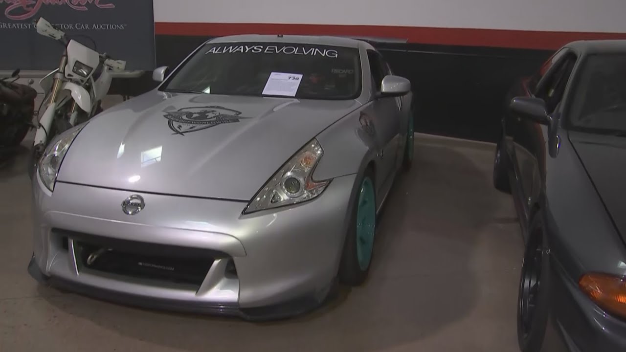 Paul Walker's car collection at Scottsdale's Barrett Jackson