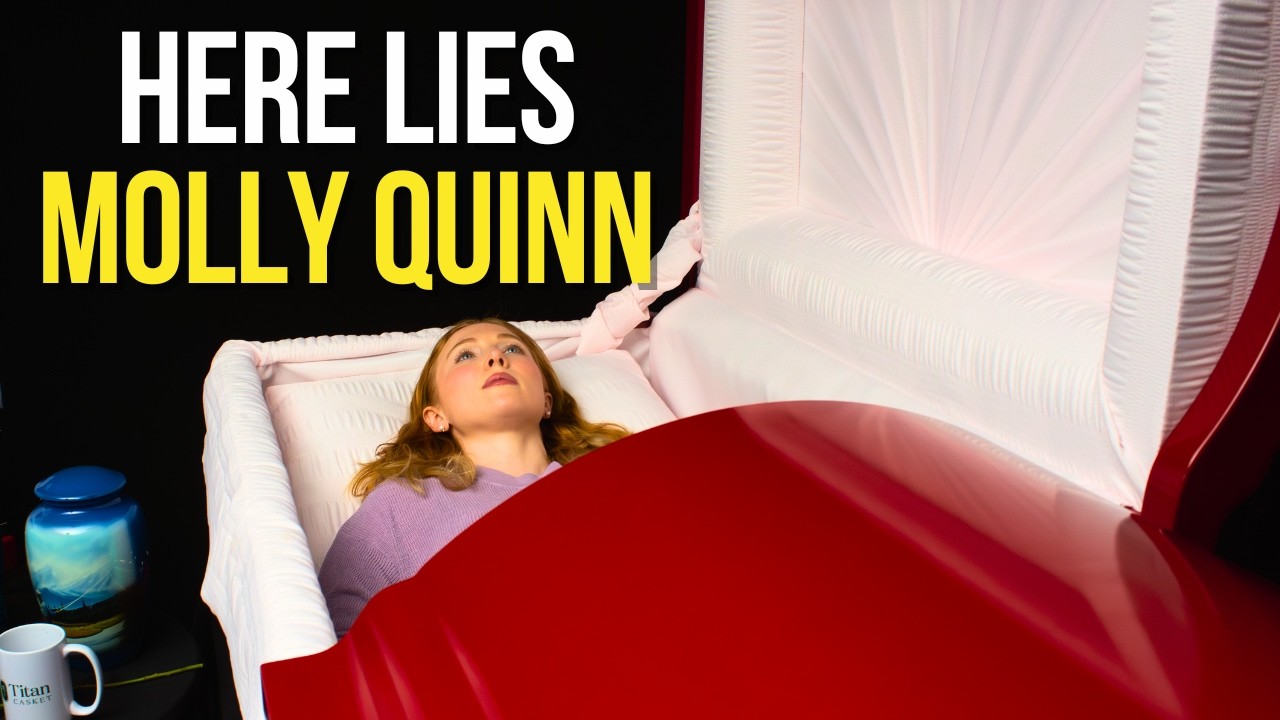 Molly Quinn Feels Alive In A Casket With David Dastmachian
