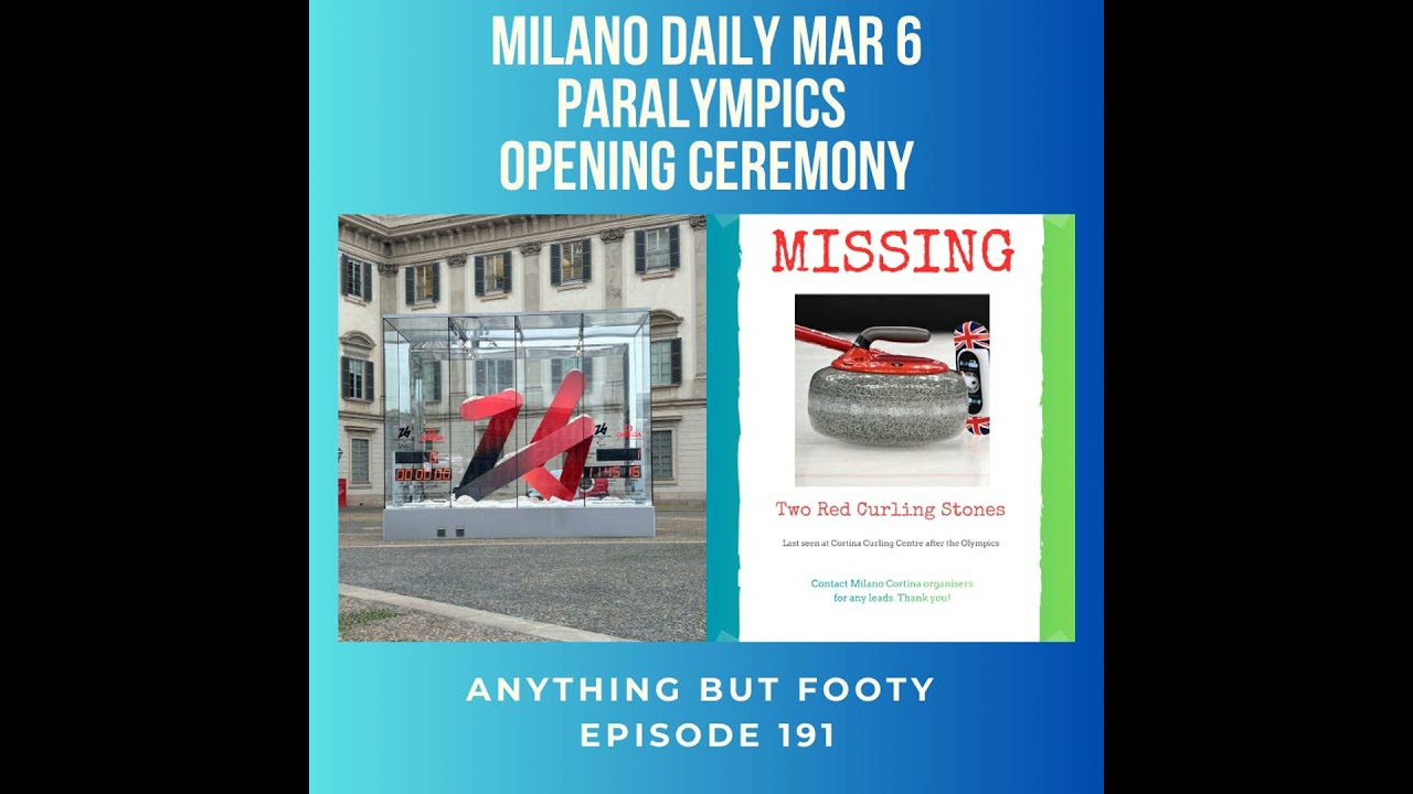 Winter Paralympics Milano Daily Mar 6 Opening Ceremony Day