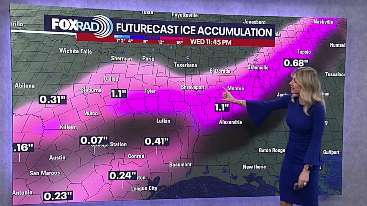 Houston winter storm forecast: Jan. 24 morning update