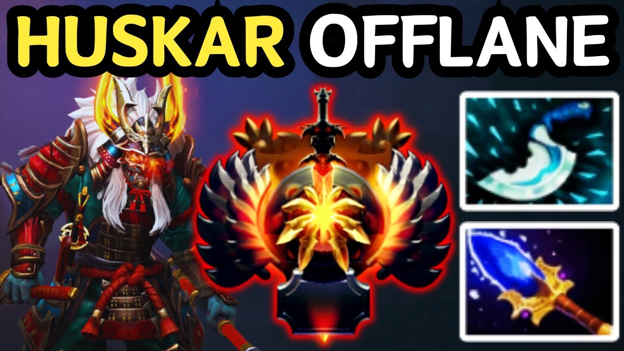 🔥 TOO MUCH DAMAGE. TOO MUCH FIRE. HUSKAR OFFLANE | DOTA 2 🔥