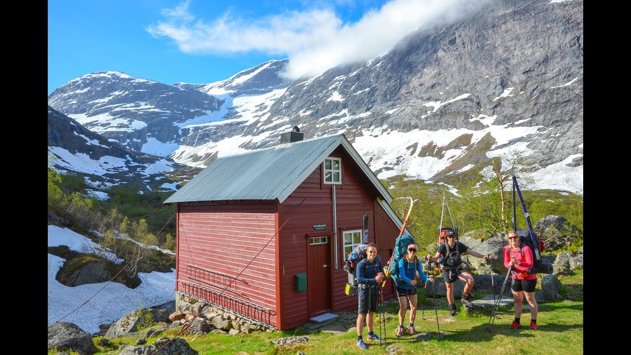 Jostedalsbreen på langs - Mai 2018