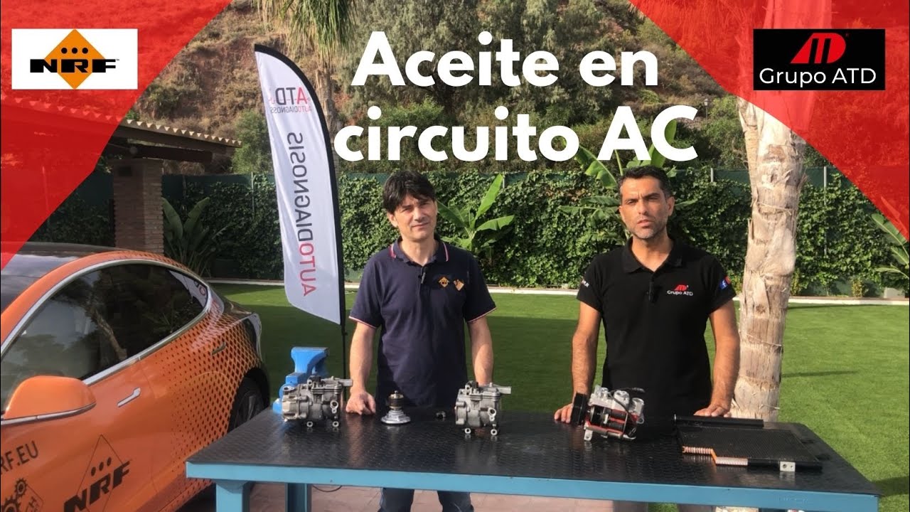 Aceite en compresores de AC. Todo lo que debes saber.