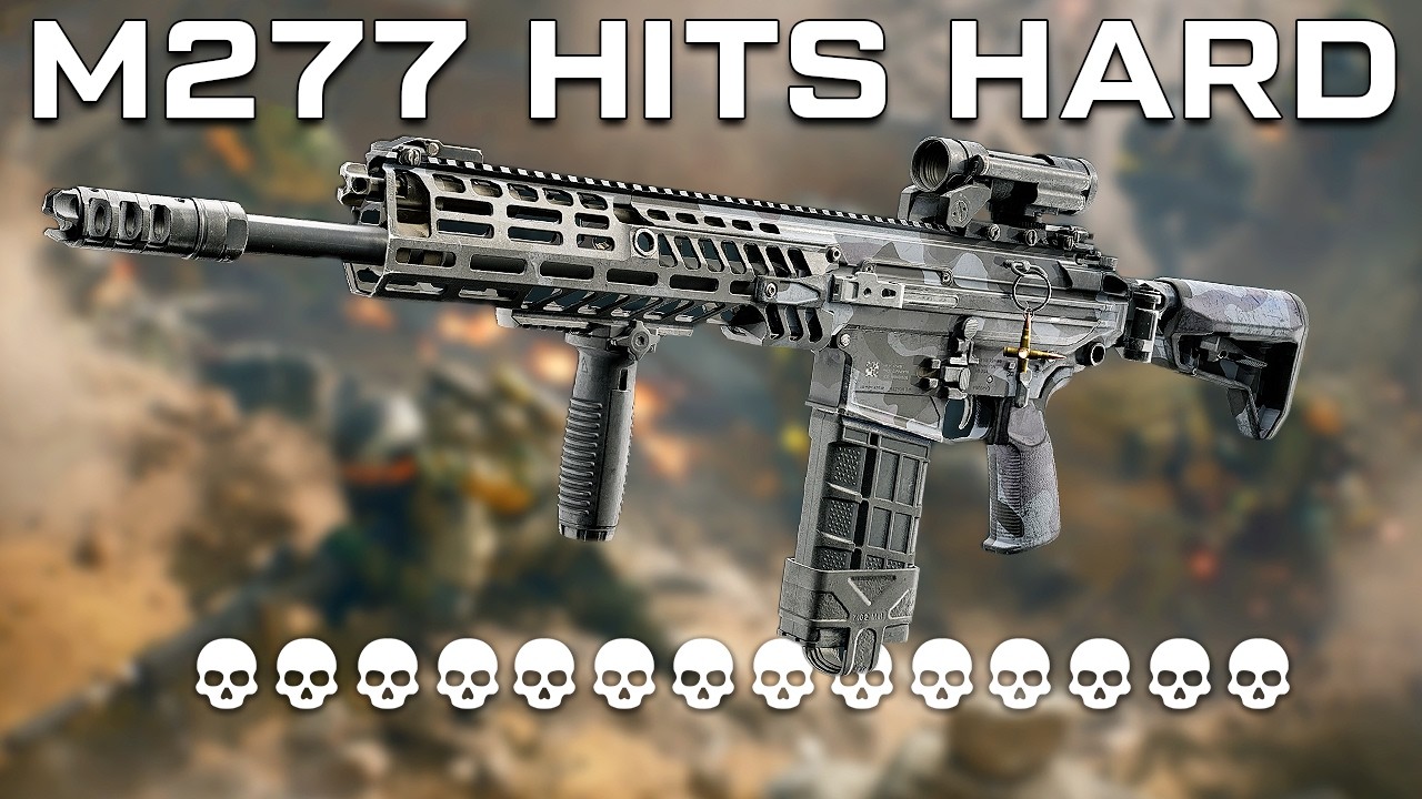 (100 Total Kills) BF6 M277 Hits Hard - Battlefield 6 Gameplay...