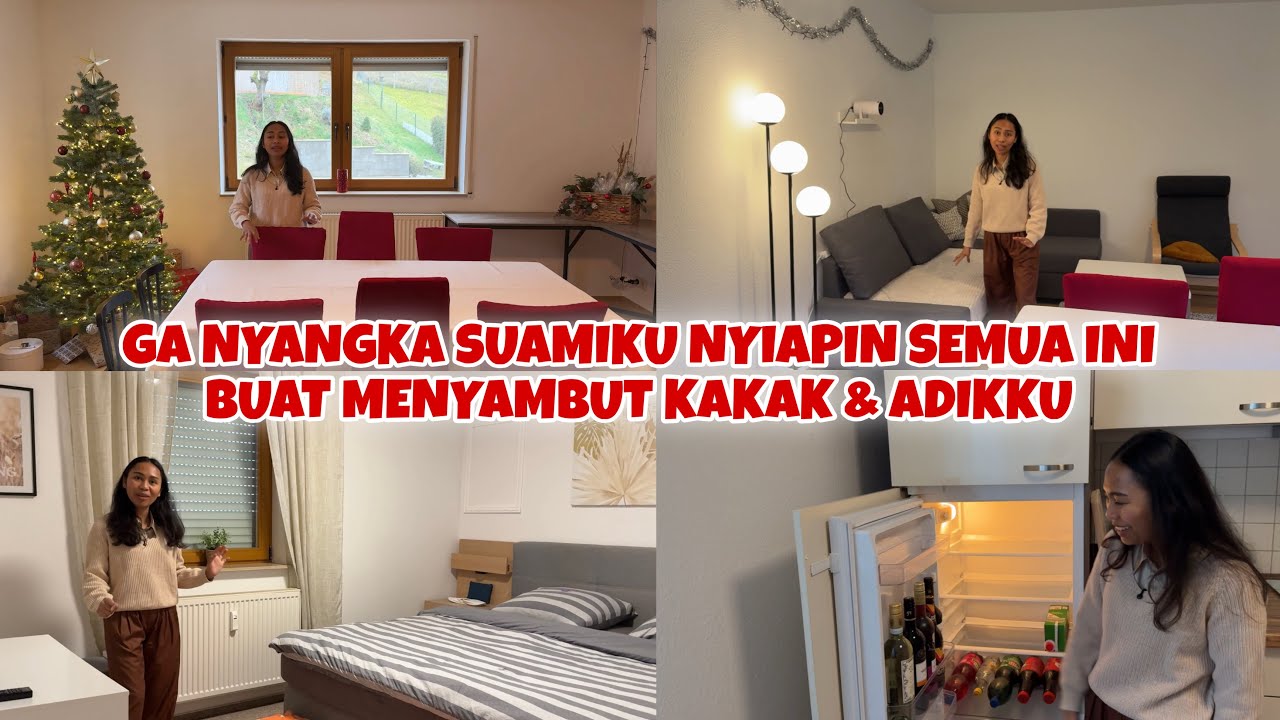 PERSIAPAN MENYAMBUT KAKAK & ADIKKU UNTUK NATALAN DI RUMAHKU