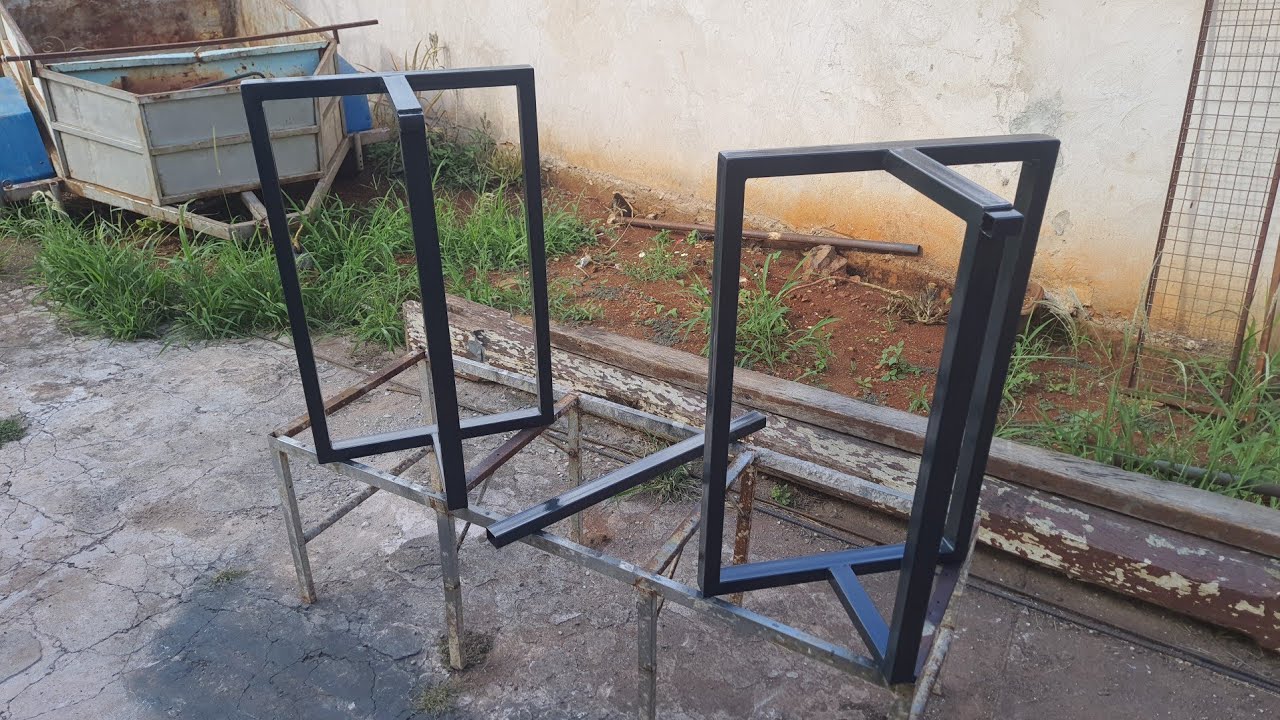 Mesa feita com Metalon / parte final